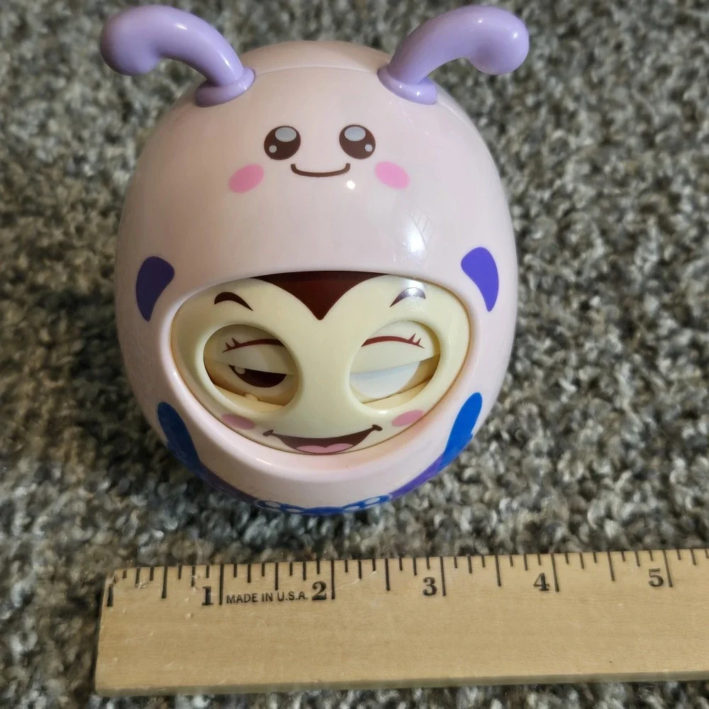 Soothing Baby Tumbler Rocking Infant Toy Grasping Sensory Toy Eyes Open Close‎